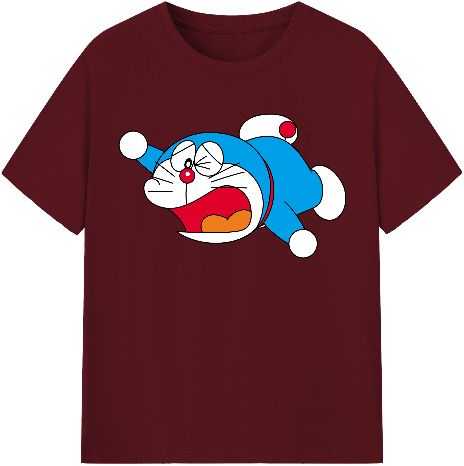 （画像用） ドラえもん Doraemon 綿100％半袖Tシャツ（フロントプリント）